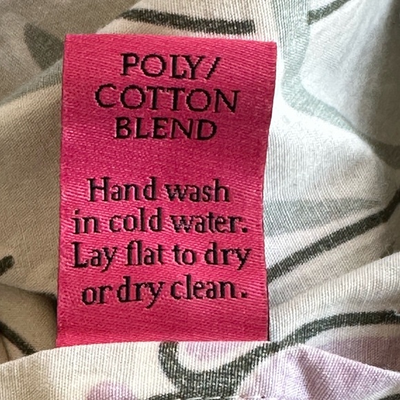 Buru | Floral Long Sleeve Retro Housecoat/Dress, Size XL - Picture 10 of 13